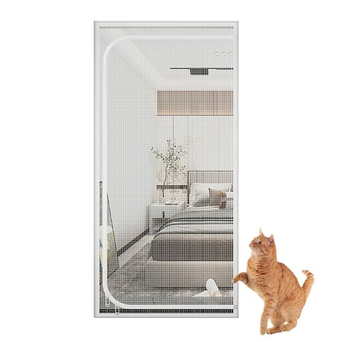 Porte moustiquaire pour - , chat