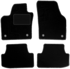 Tapis de sol en velours noir