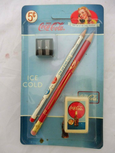 Coca cola set crayons - set,