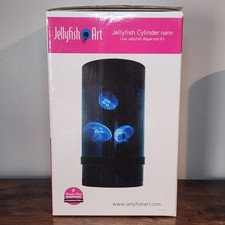 Live Jellyfish Aquarium Kit 2-Gallon Jellyfish Cylinder Nano Tank with LED Light