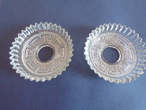 Lot bobeches en - lot, verre