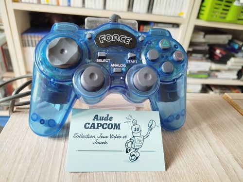 Manette dualshock bleue force - manette,