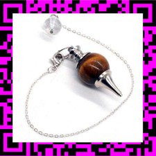 Pendule Boule oeil de tigre