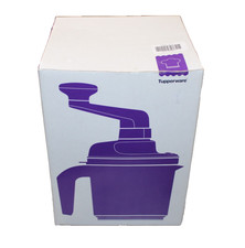 TUPPERWARE EZ SPEEDY MANUAL MIX WHIP EGGS CAKE BATTER CREAM W FUNNEL NEW