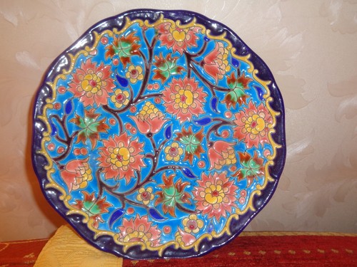 Assiette emaux longwy - assiette,