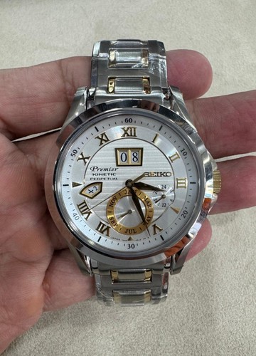 Seiko premier snp072j1 kinetic - premier,
