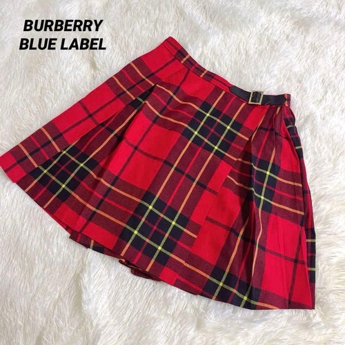 Jupe laine burberry - en,