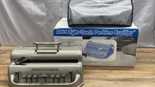 Perkins Brailler FACTORY PRO REBUILT / New Parts /  Custom Paint PERKINS GRAY