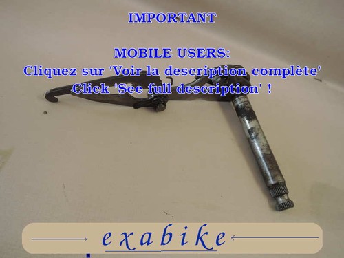 Axe selecteur pour - de,