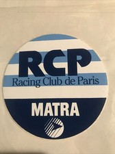 MATRA RACING STICKER RACING CLUB DE PARIS Football