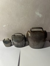 3 Anciennes Cloche Tole Alpage