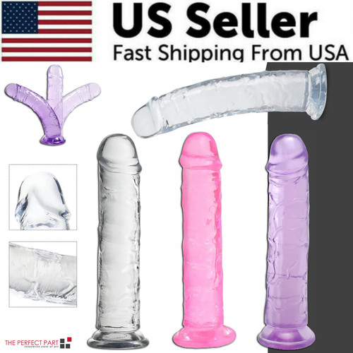 Jelly dong dildo suction - jelly,