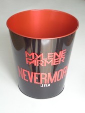 MYLENE FARMER Nevermore the Movie Popcorn Bucket Collector Mylène Merchandising