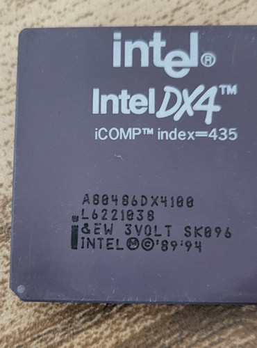 Processeur intel a80406dx4 - intel, a80406dx4-100