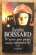 Livre roman  N'ayez pas peur, nous sommes là  de Janine Boissard