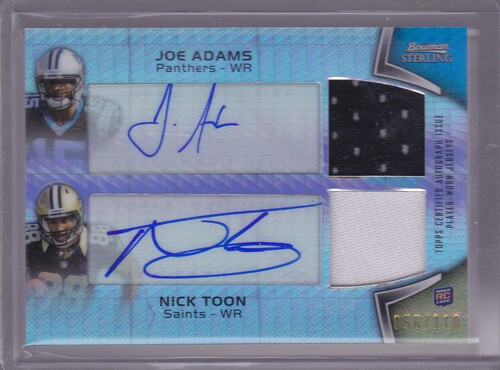 2012 bowman sterling dual - 2012,