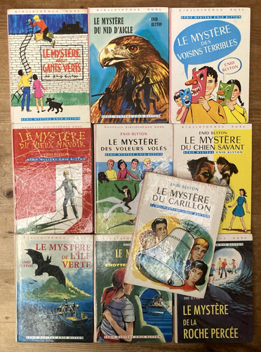 Lot titres série - 10, mystère
