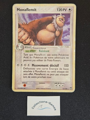 Carte pokémon monaflemit - carte,