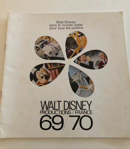 Vintage programme walt - vintage, disney
