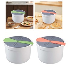 Cuiseur à pâtes antiadhésif micro-ondes, marmite à vapeur pour pâtes de riz