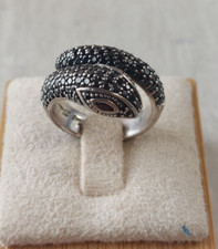 Bague décor serpent avec