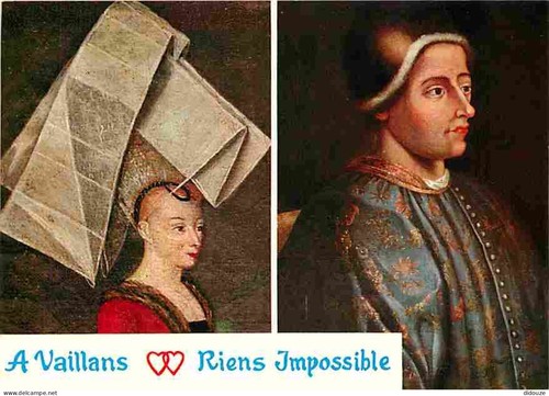 Carte postale histoire - carte,