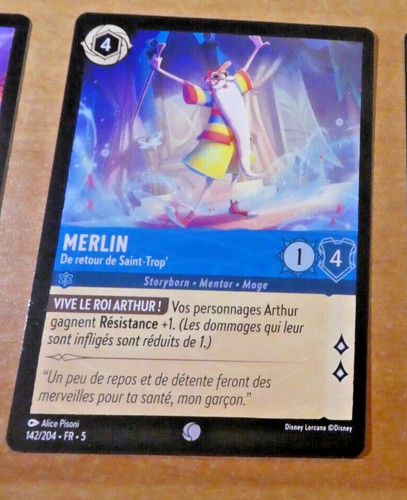 Lorcana trading card game - card,