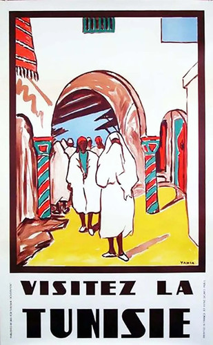 Ancienne affiche publicitaire - ancienne,