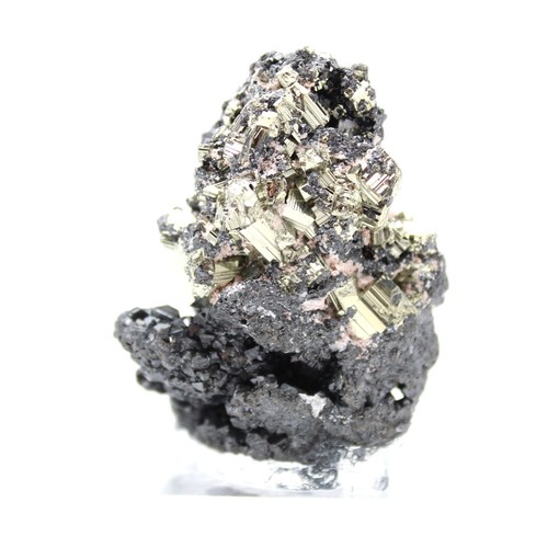 Sphalérite pyrite cristaux - sphalérite-pyrite,