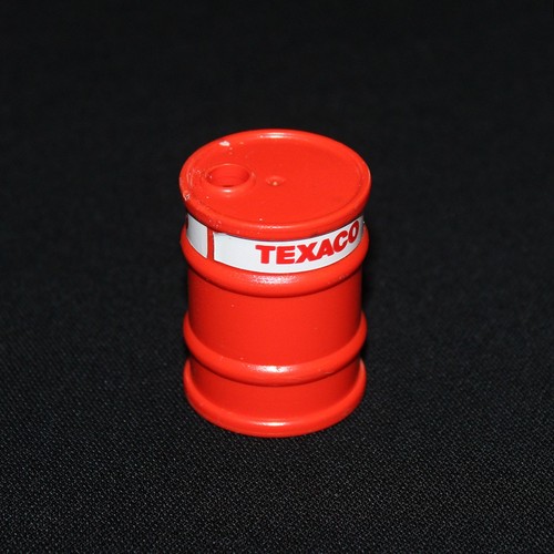 Playmobil baril rouge texaco - playmobil,