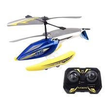 Hélicoptere Télécommandé - FLYBOTIC - Helico Aqua Blaze - 19 -5 cm - jaune et no