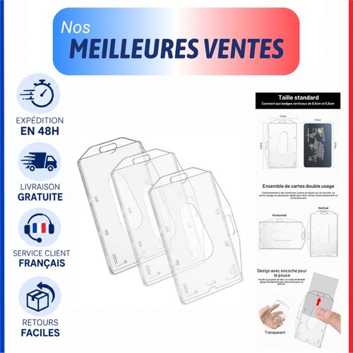 Porte cartes transparent - transparent, pc
