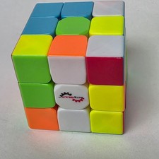 Speed Rubik's Cube 3X3X3 - Stickerless Magic Cube 3X3, Fast Smooth Professional