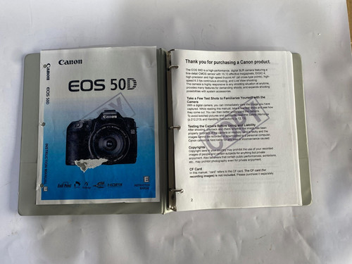 Brochure introduction canon - d'introduction,