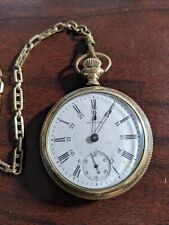 MONTRE poche WALTHAM, produite en 1906, modèle 1883. Bon état, 17 Pierres RARE  