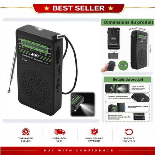 Radio portable ondes - am,