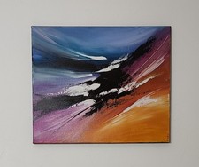 tableau abstrait coloré–