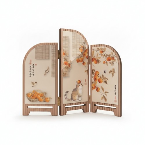 Paravent trois panneaux grain - panneaux,