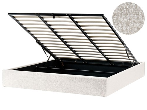 Lit double avec rangement - double,