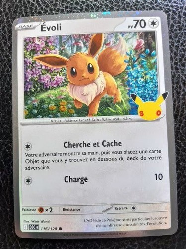 Carte pokémon évoli - carte,