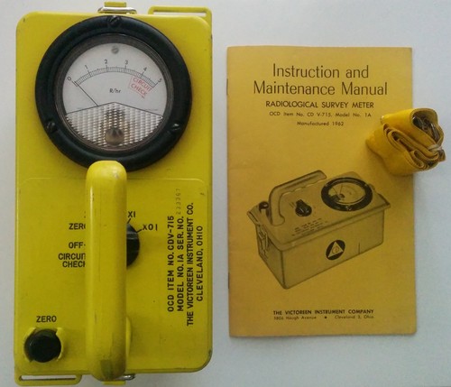 Compteur geiger guerre - compteur, la