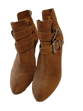 Bottines femme COOL en daim