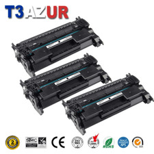 Toner compatible  avec HP 26X remplace CF226X Noir (9 200 pages)