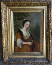 Portrait de Jeune Femme au