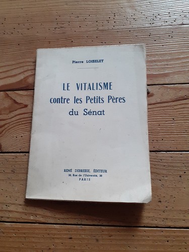 Vitalisme contre les petits - le,