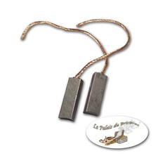 Jeu de 2 charbons pour moteur