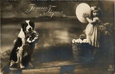 Old postcard AK Joyes Taques Dogs (745949)