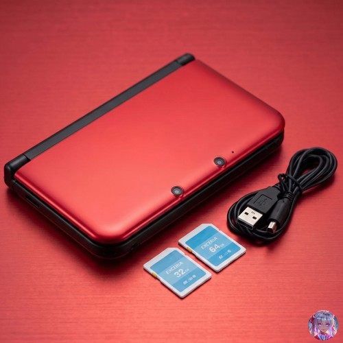 Nintendo 3ds red black - nintendo,