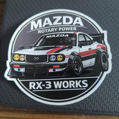 Mazda works sticker - mazda,