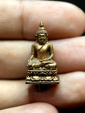 Phra Chai Wat " Pairi Pinat " YotThong Thai Amulet Lucky Power